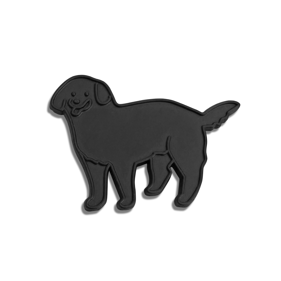 GOLDEN ENAMEL PIN - Lambwolf Collective