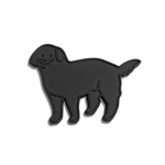 GOLDEN ENAMEL PIN - Lambwolf Collective