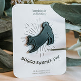 SHIBE ENAMEL PIN - Lambwolf Collective