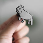 FRENCHIE ENAMEL PIN - Lambwolf Collective