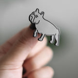 FRENCHIE ENAMEL PIN - Lambwolf Collective