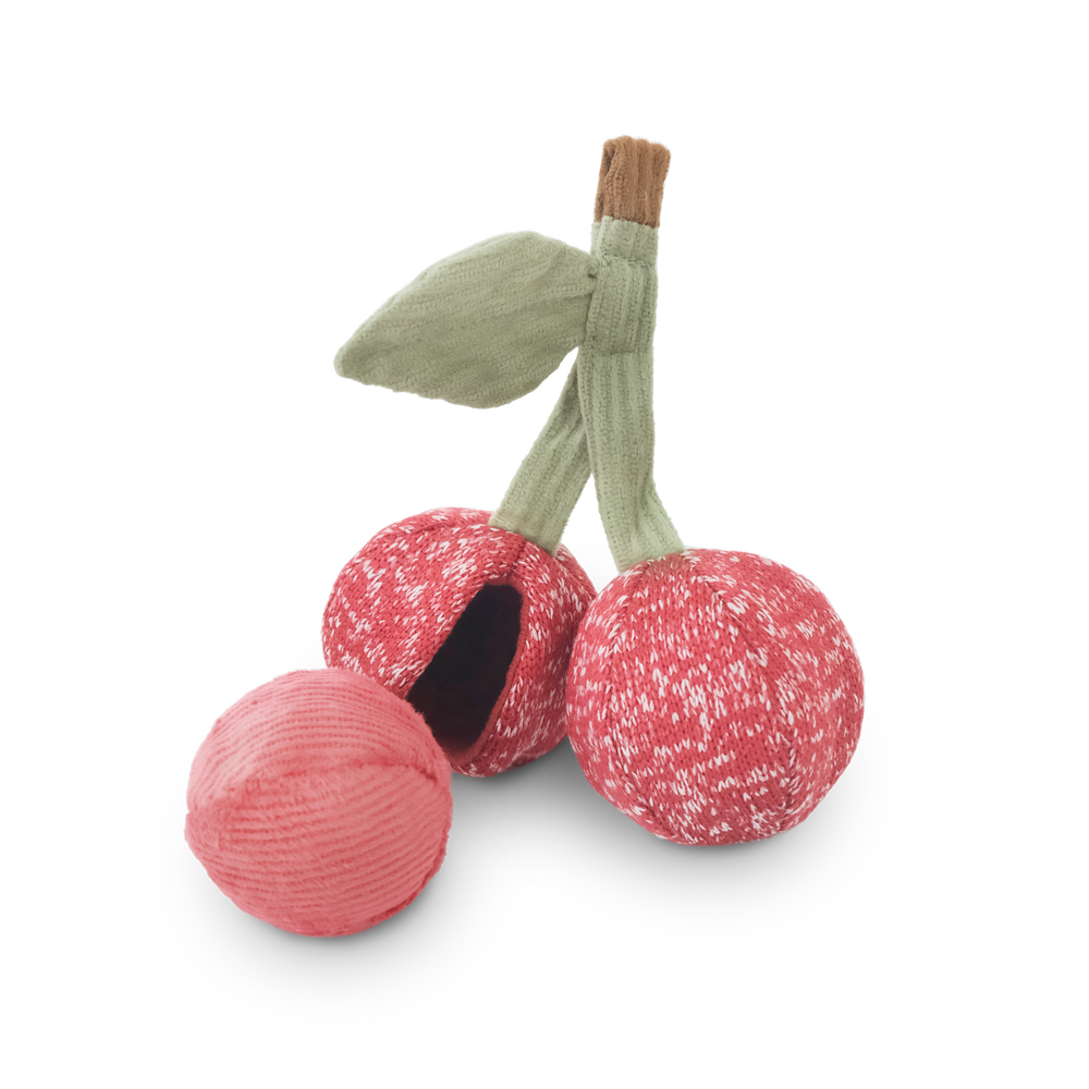 CHERRY POP - Enrichment and Interactive Dog Toy | Puzzle Dog Toy