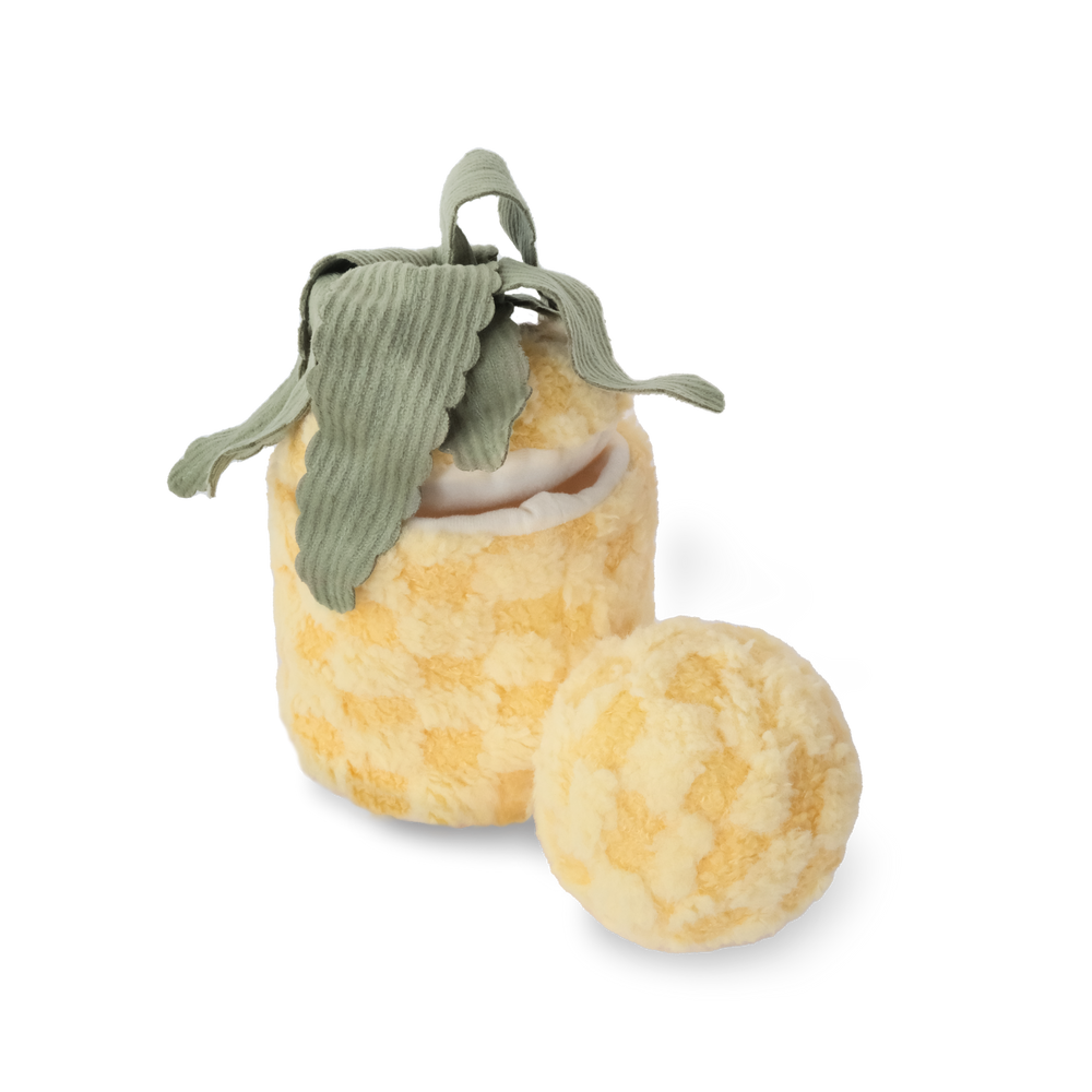 PINEAPPLE POP - Enrichment and Interactive Dog Toy | Puzzle Dog Toy