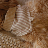 Mocha Stripe Dog Bandana