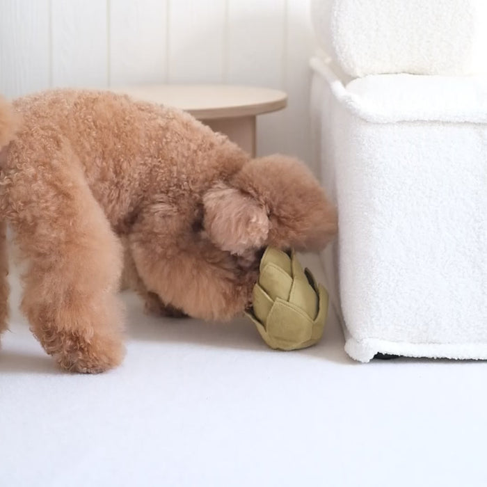 ARTICHOKE Enrichment and Interactive Dog Toy Puzzle Dog Toy