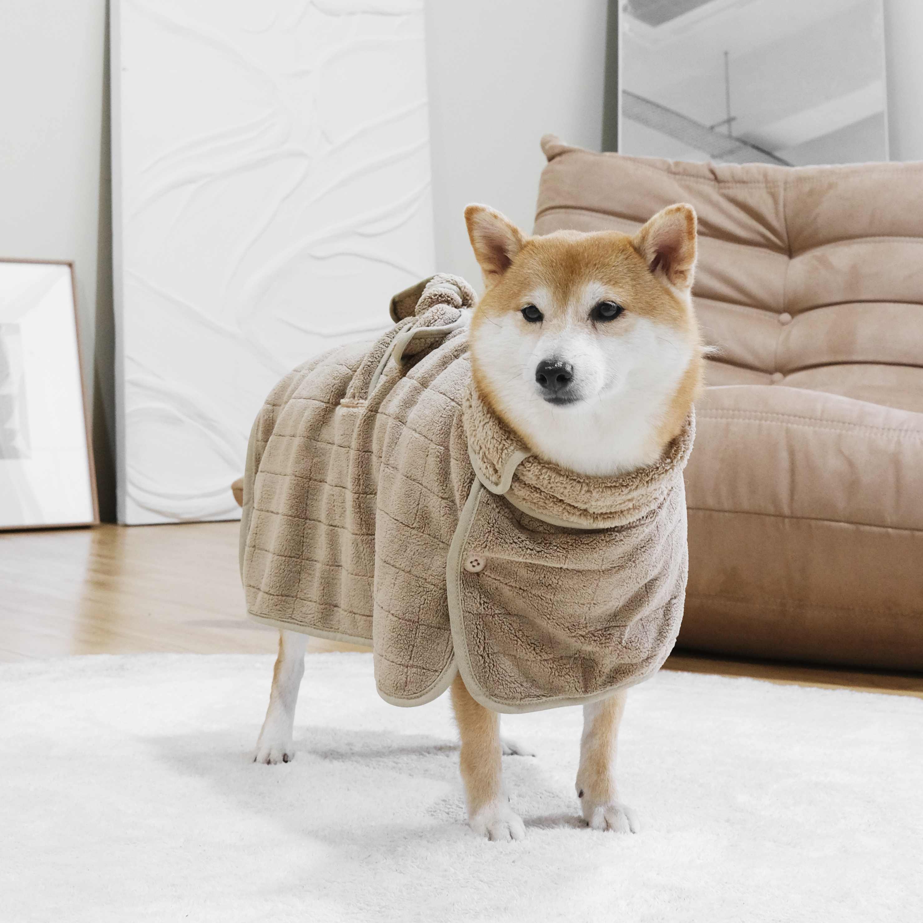 Baby Fleece Bathrobe - Lambwolf Collective