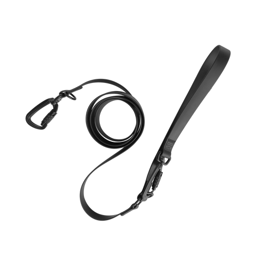 Mellem X waterproof hands free dog leash convertible Black leash